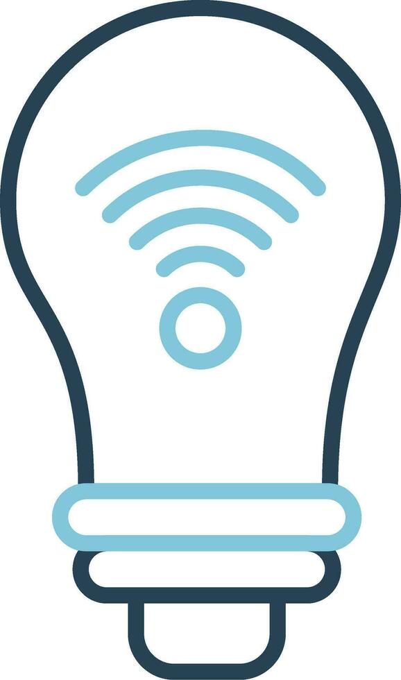 Smart Bulb Vector Icon