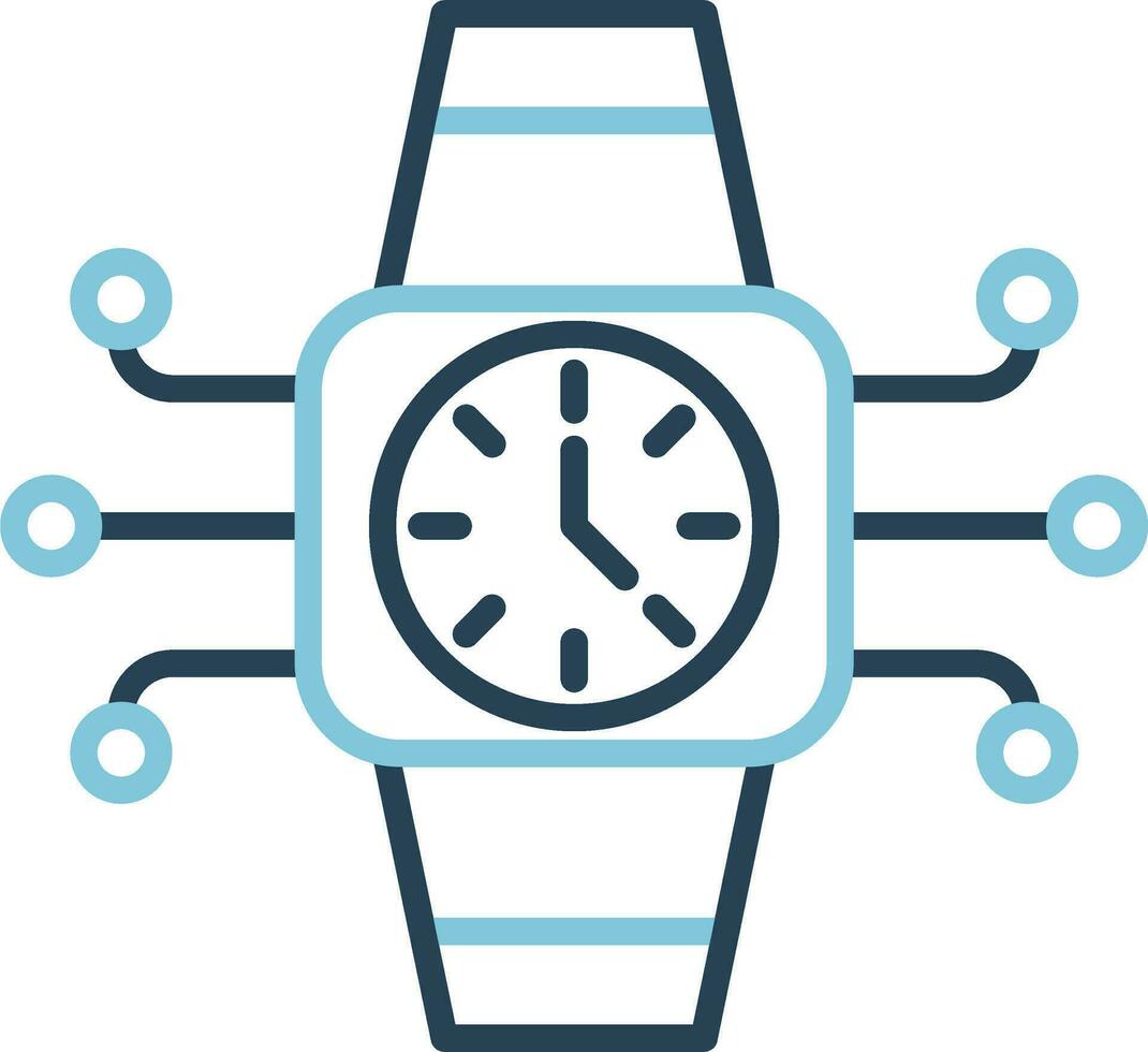 icono de vector de reloj inteligente