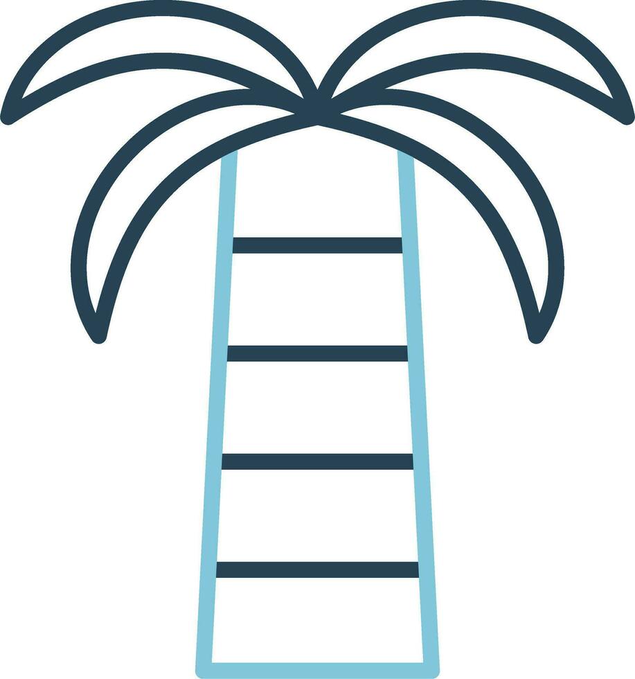 Coconut Palm Vector Icon