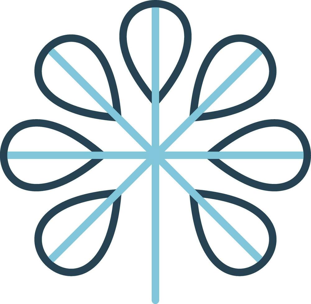 Dwarf Schefflera Vector Icon