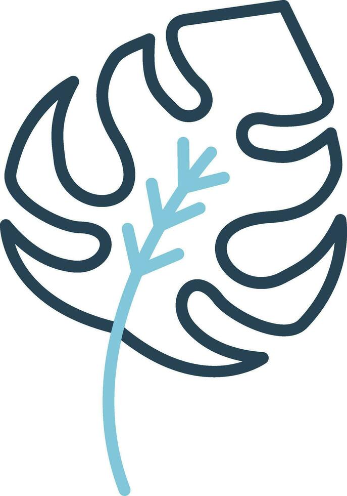 Philodendron Vector Icon