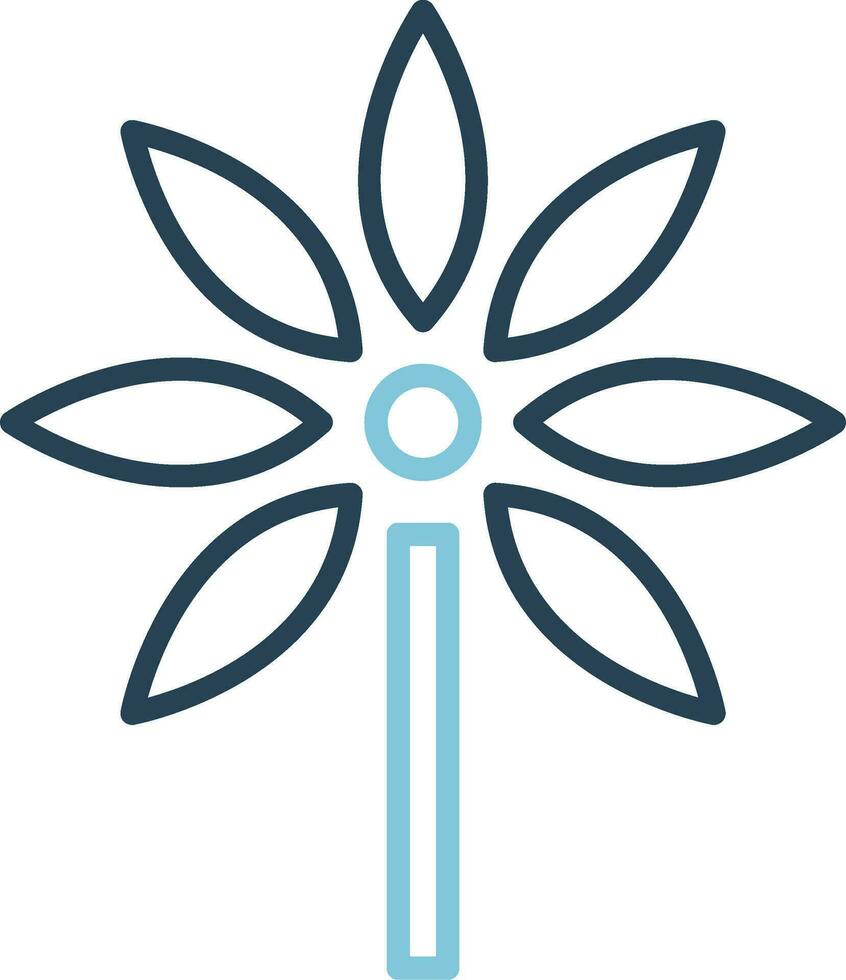 Schefflera Vector Icon