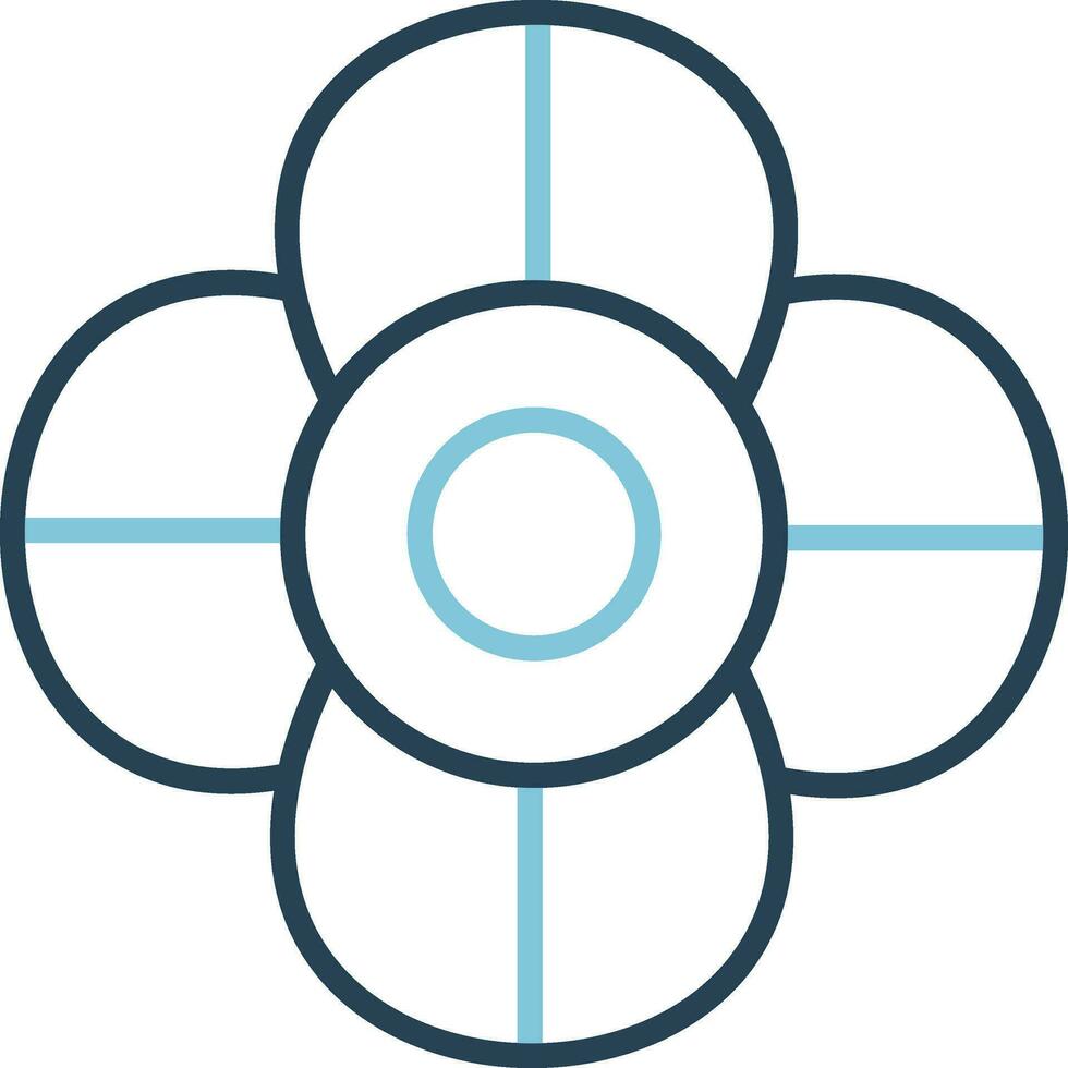 African Violet Vector Icon