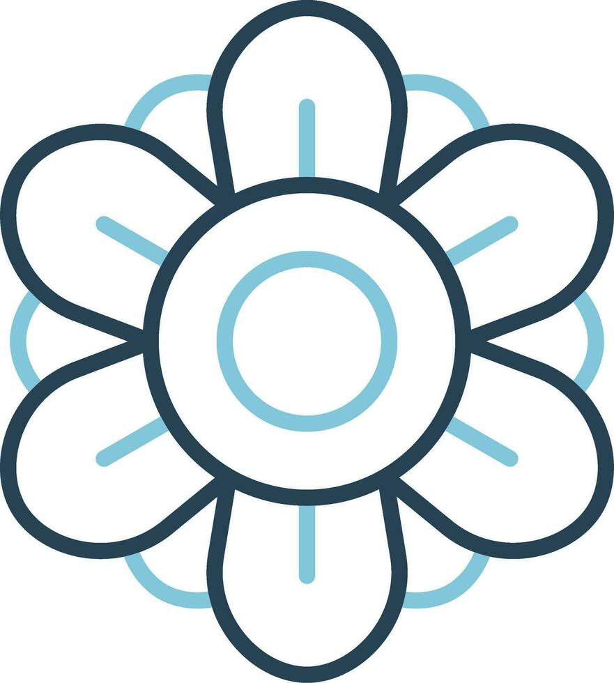 Dahlia Vector Icon
