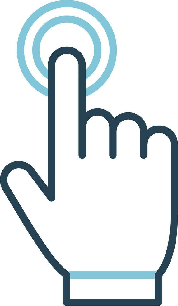 Double Tap Vector Icon