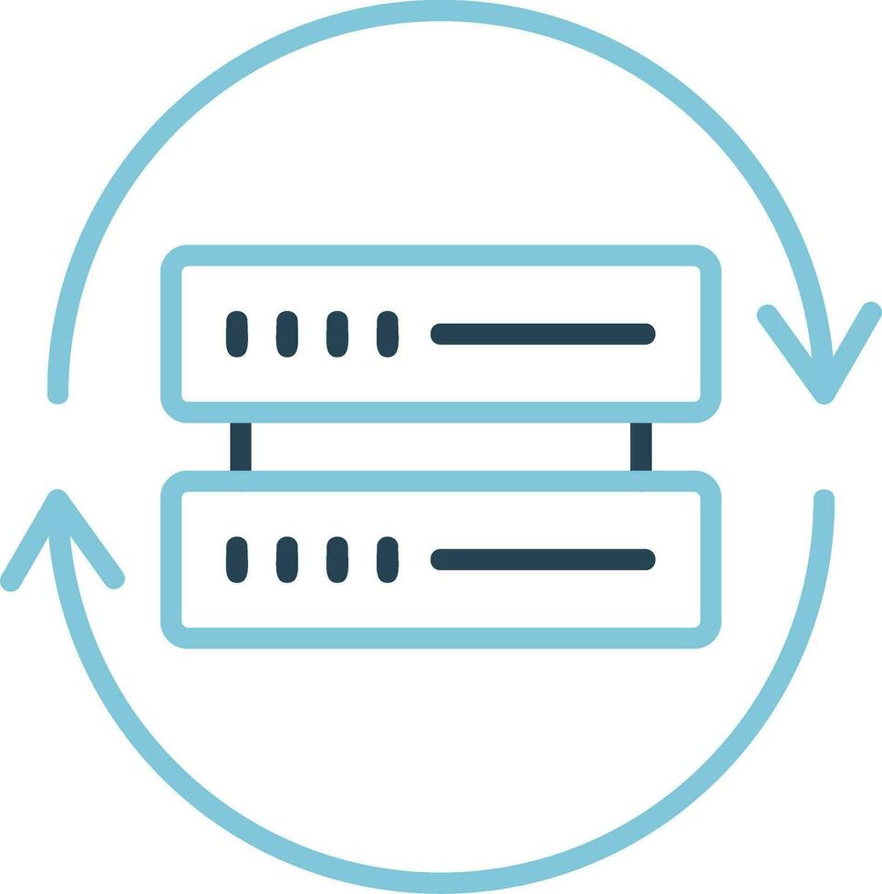 Data Transformation Vector Icon