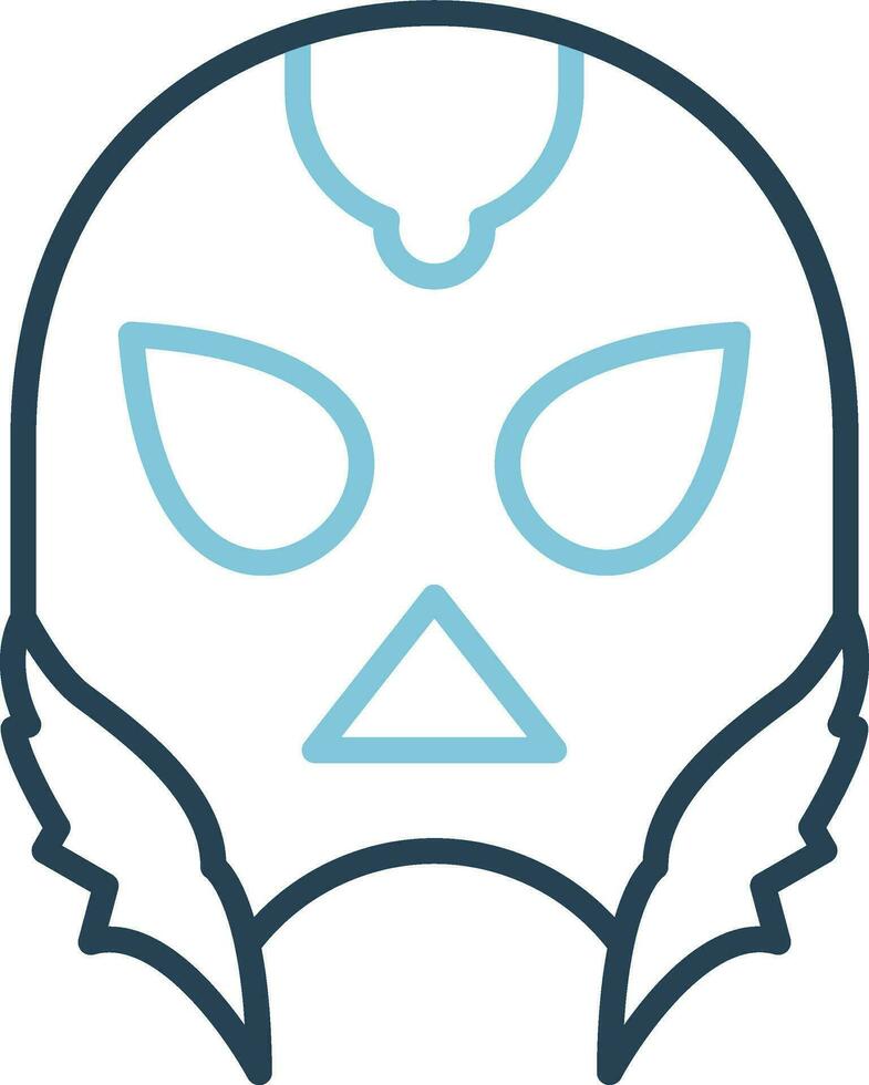 lucha mascaras vector icono