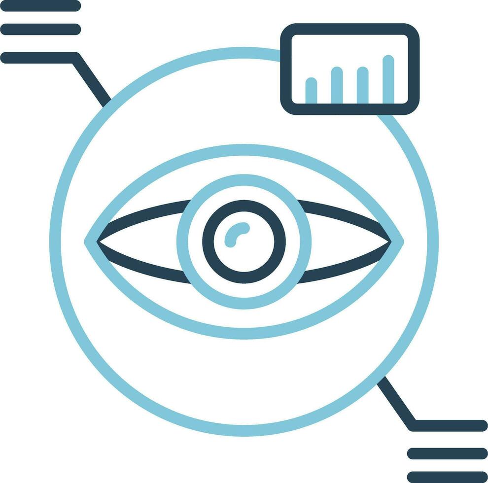 Eye Scanner Vector Icon