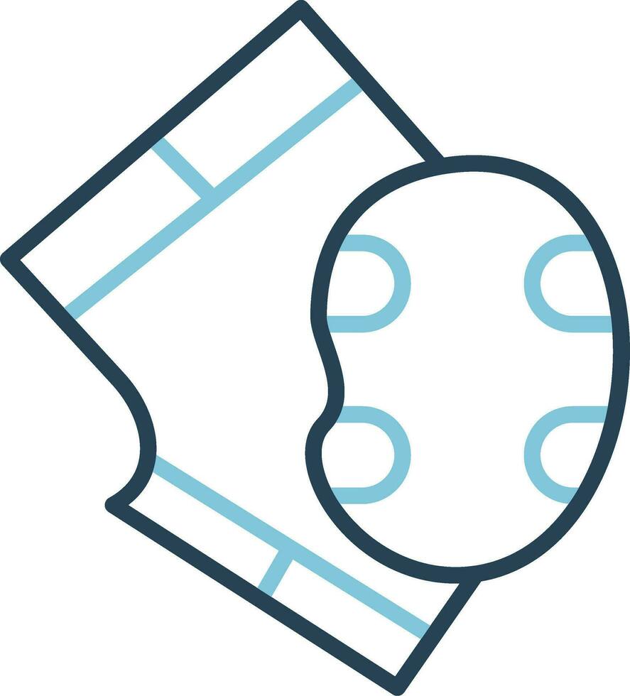 Elbow Pads Vector Icon