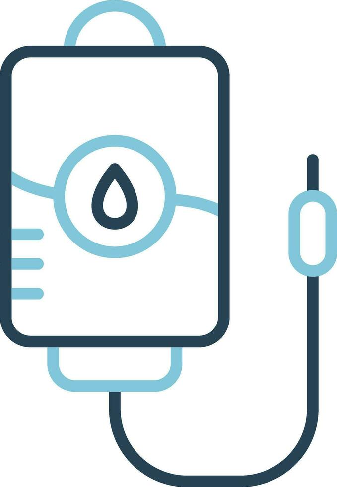 Blood Bag Vector Icon