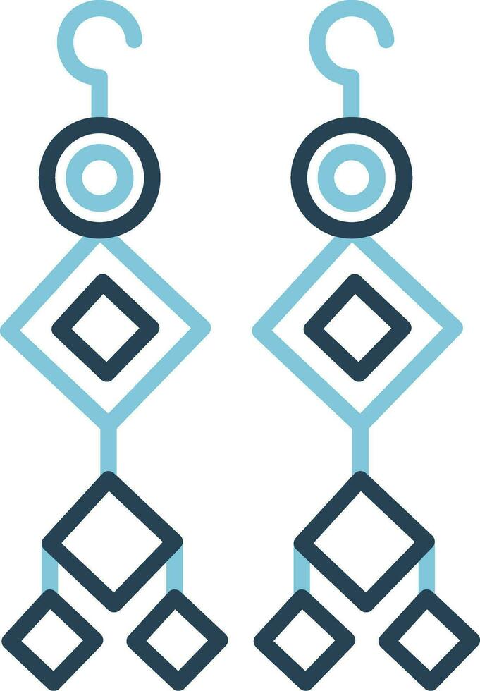 Earrings Vector Icon