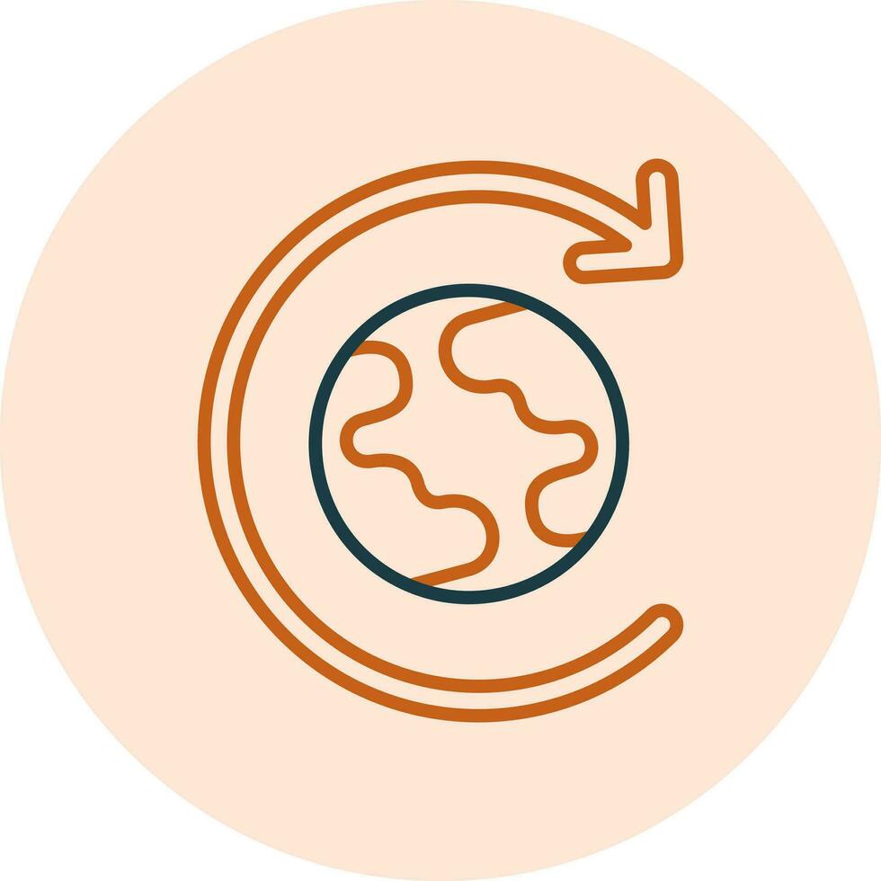Rotation Vector Icon