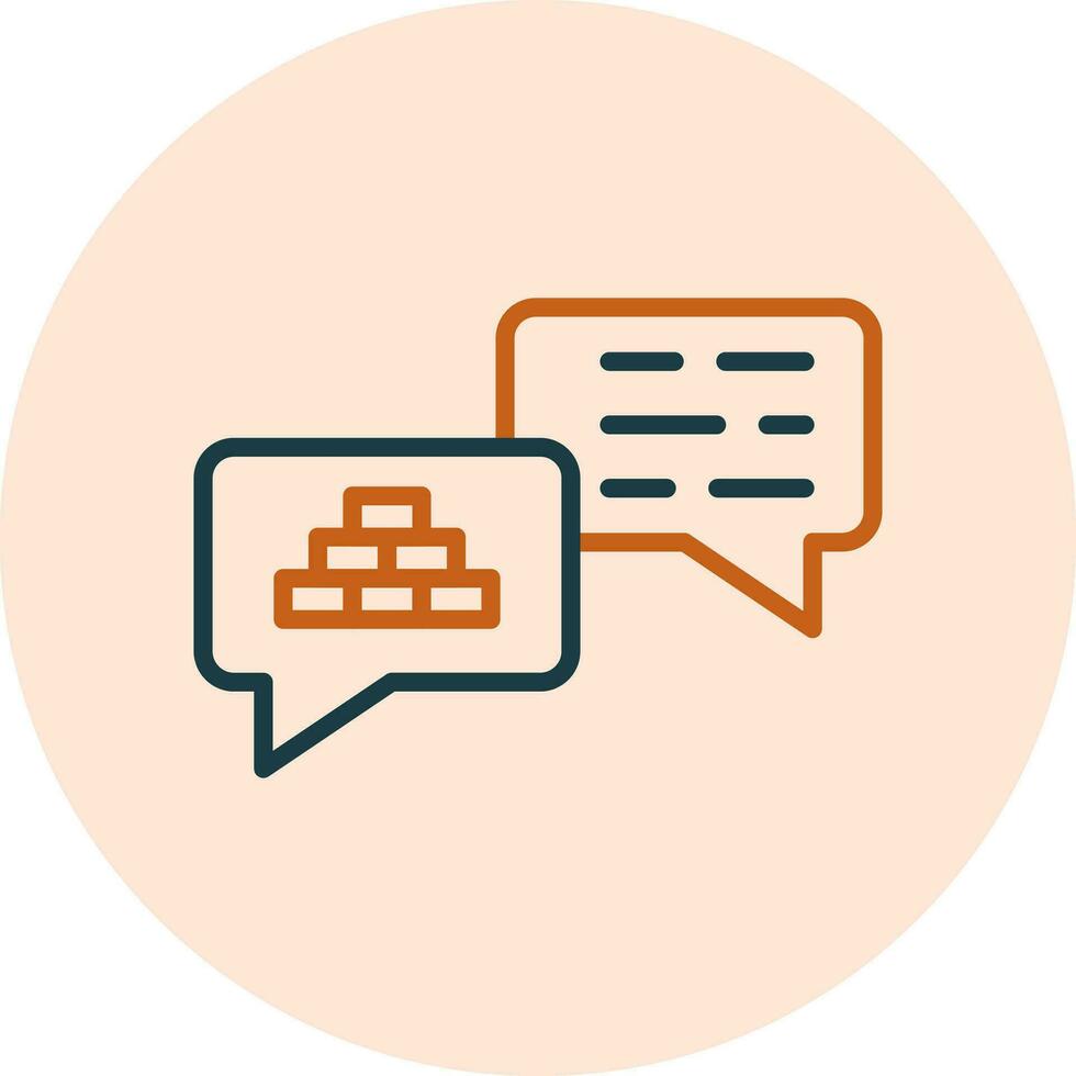 Dialogue Vector Icon