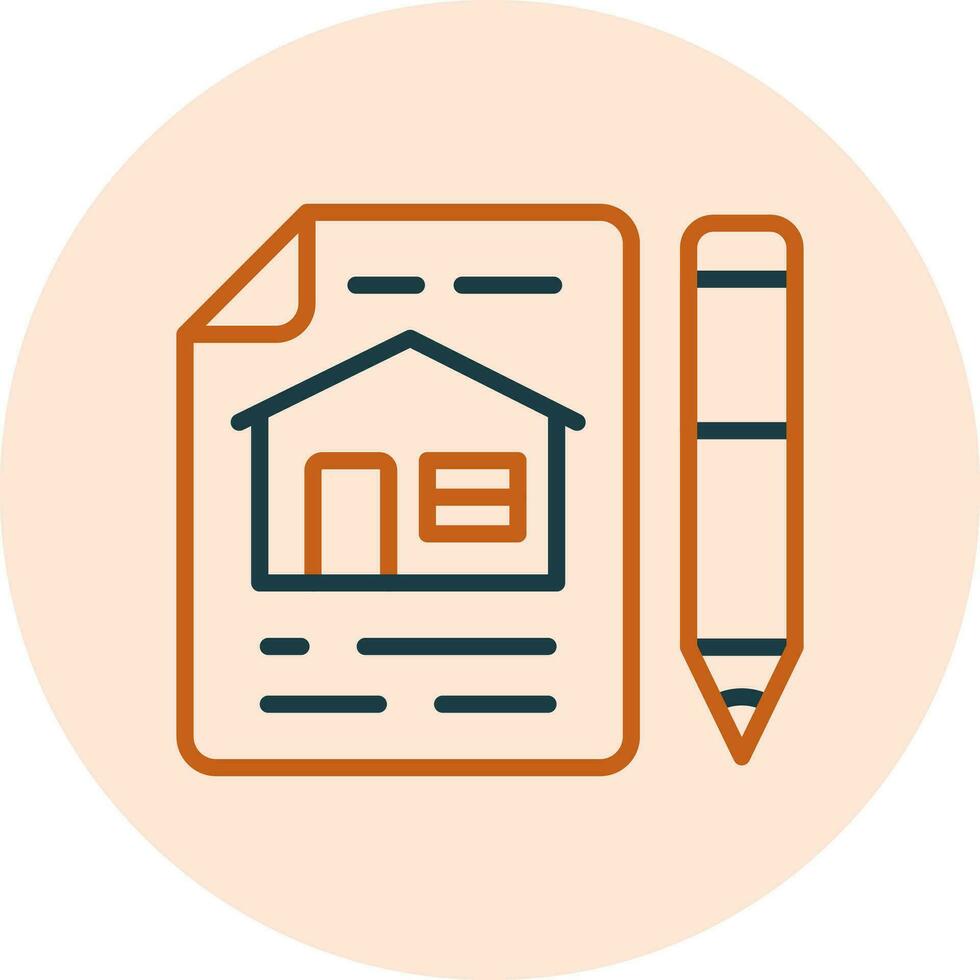 Contract Vector Icon