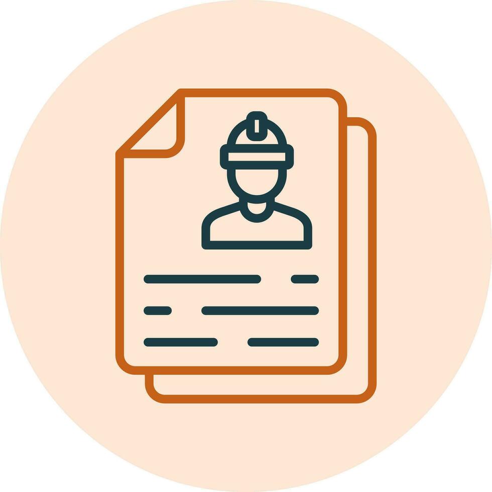 icono de vector de documento