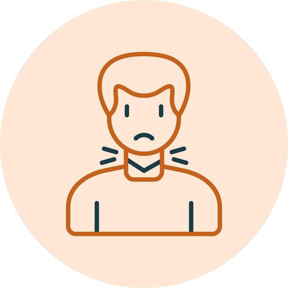 Thyroid Vector Icon