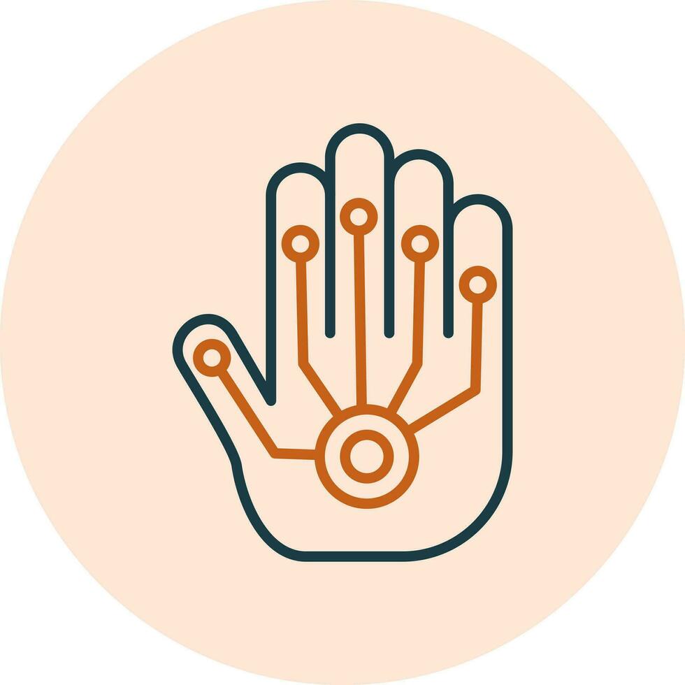 Wired Gloves Vector Icon