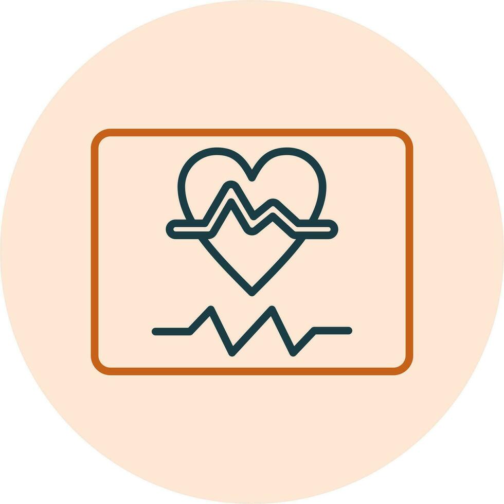 Ecg Vector Icon