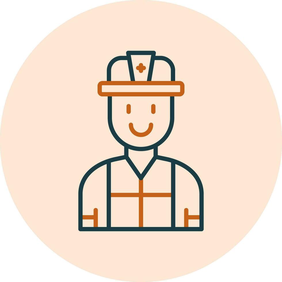 Firefighter Vector Icon