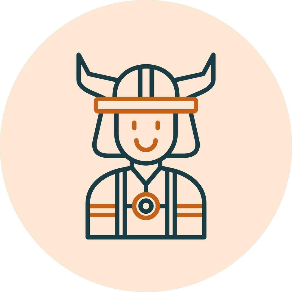 Viking Vector Icon