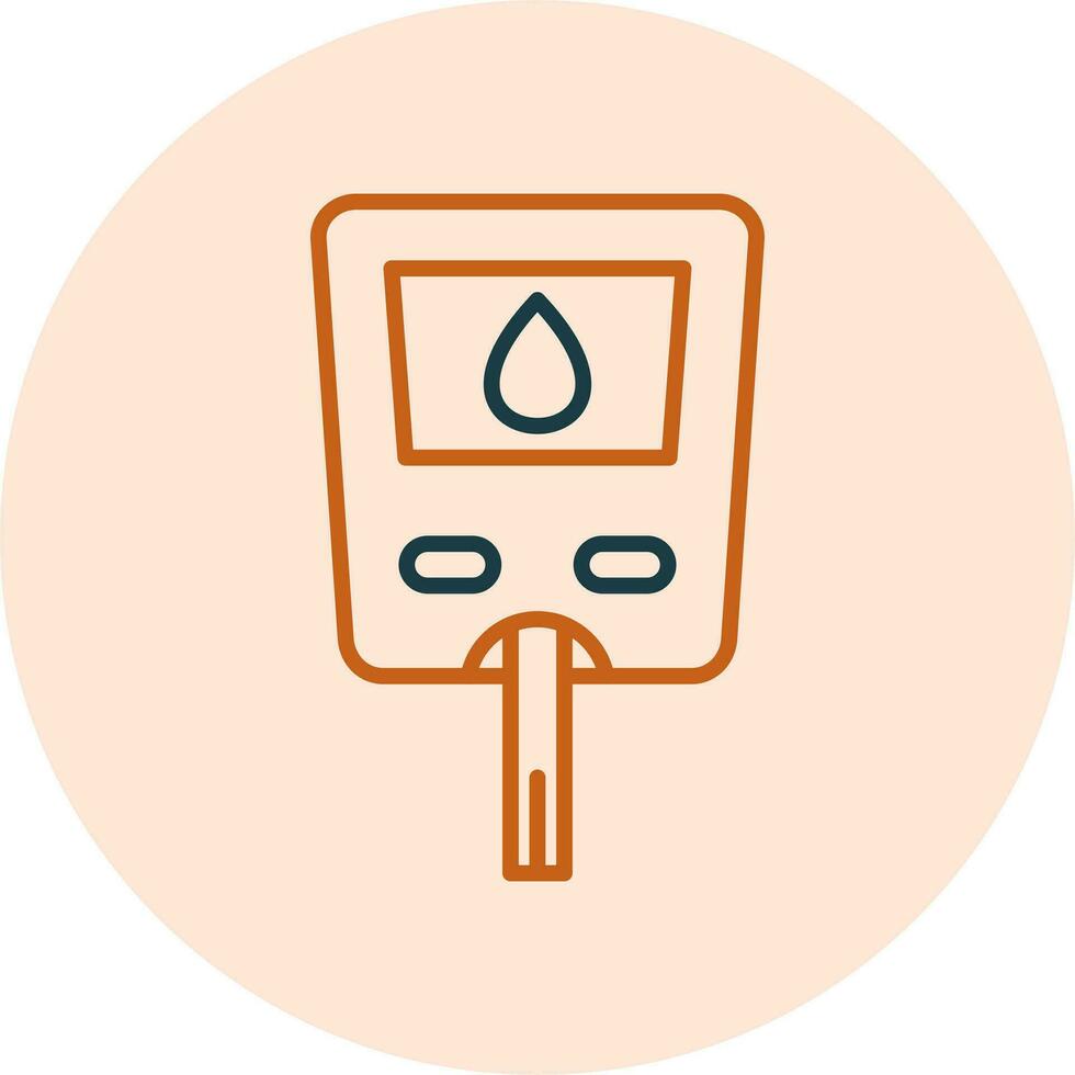 Glucose Meter Vector Icon