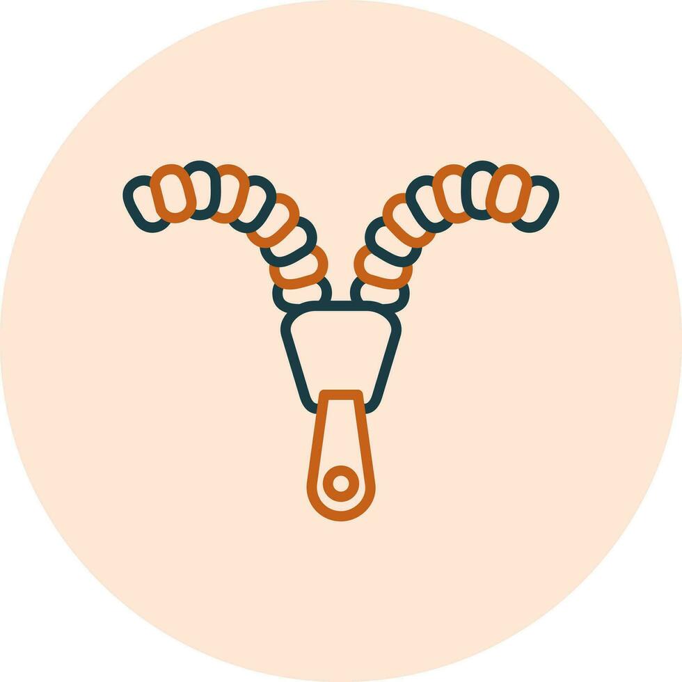Zipper Vector Icon