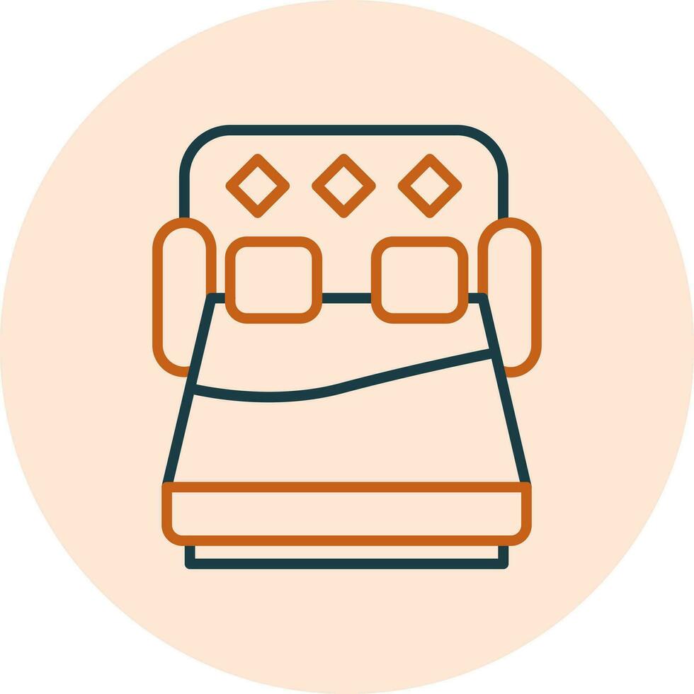 Sofa Bed Vector Icon