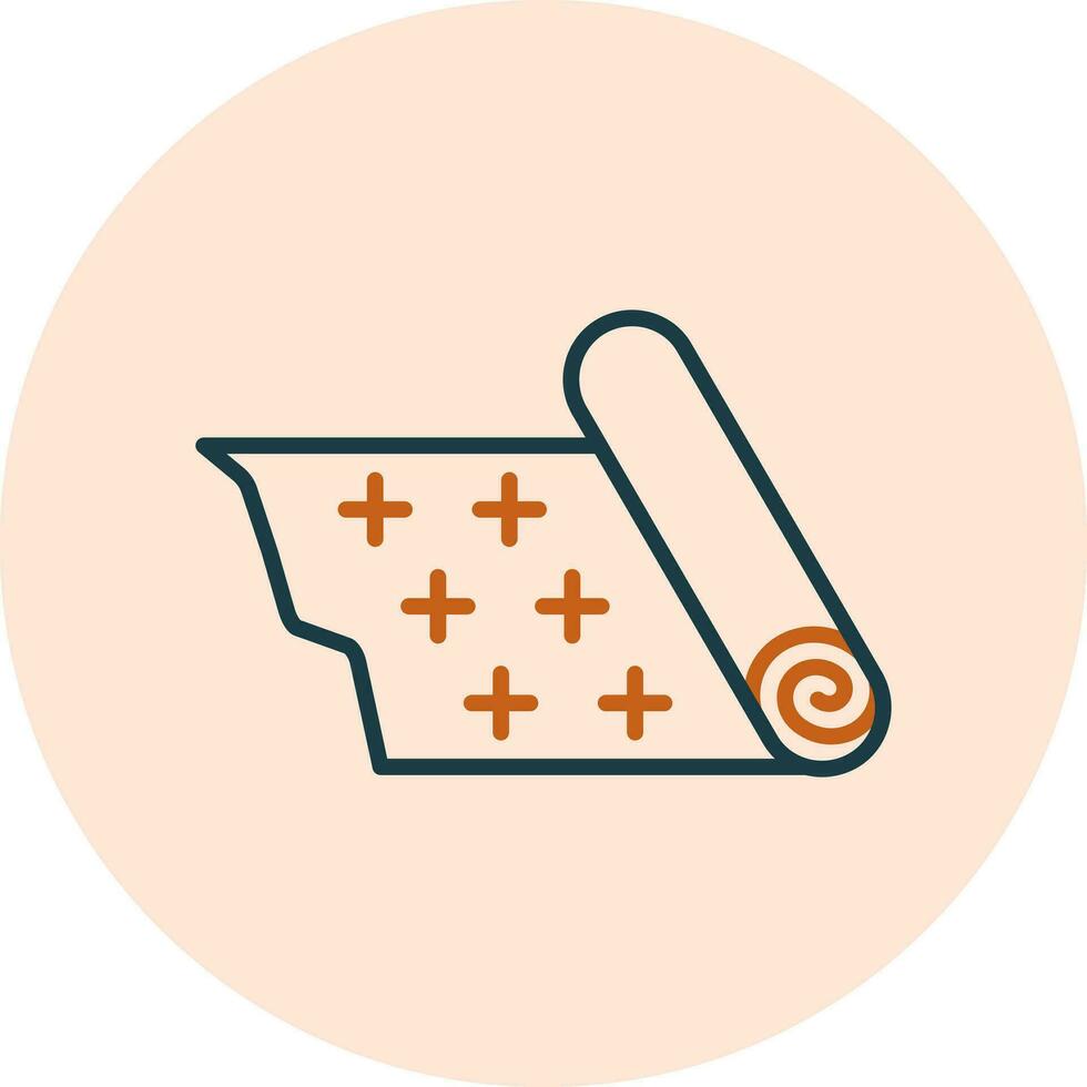 Roll Up Vector Icon