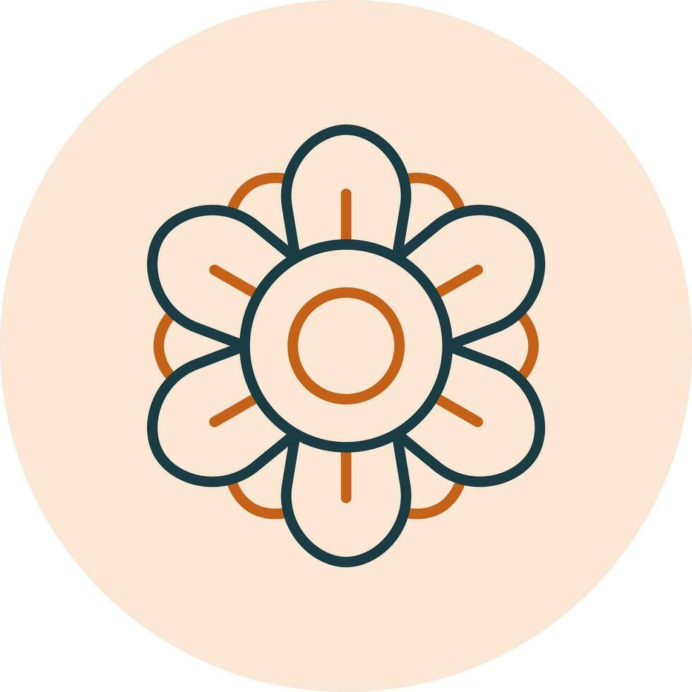 Dahlia Vector Icon