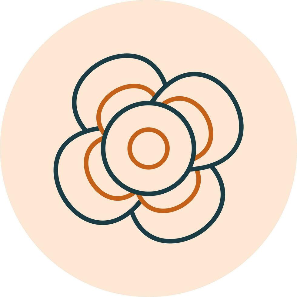 Begonia Vector Icon