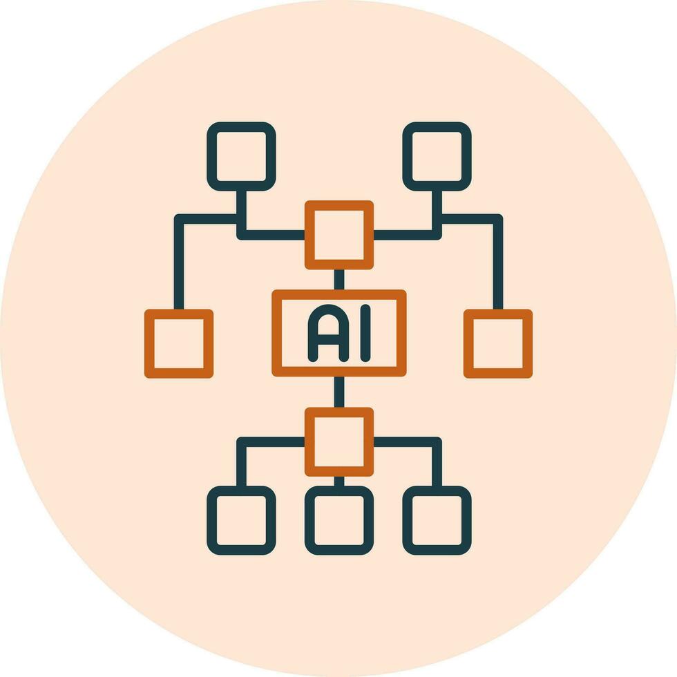 Artificial Intelligence Vector Icon
