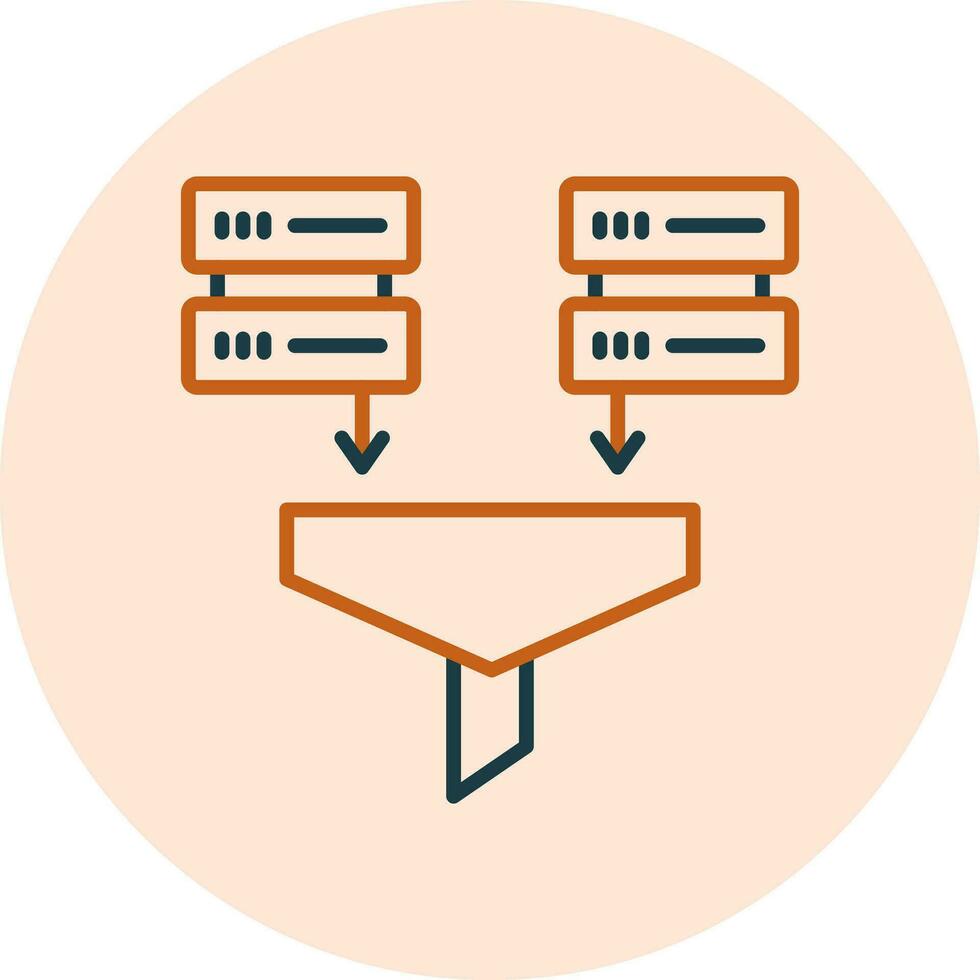 Data Mining Vector Icon