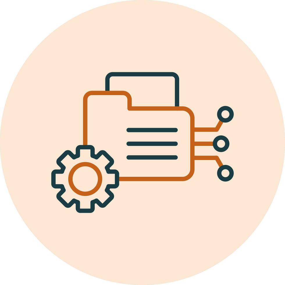 Data Management Vector Icon