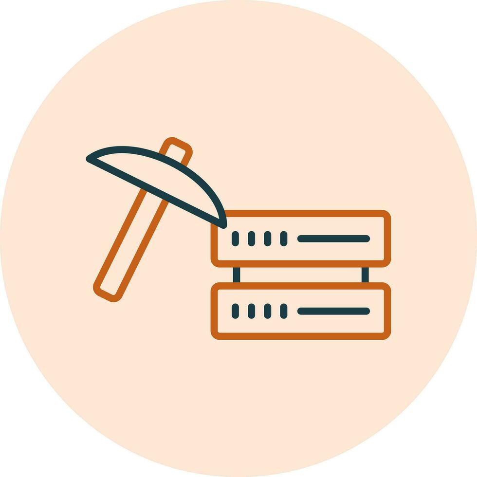 Data Mining Vector Icon