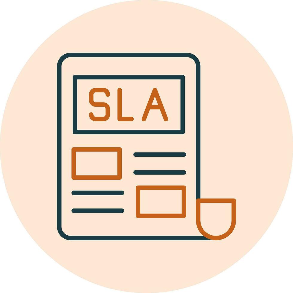 Sla Vector Icon