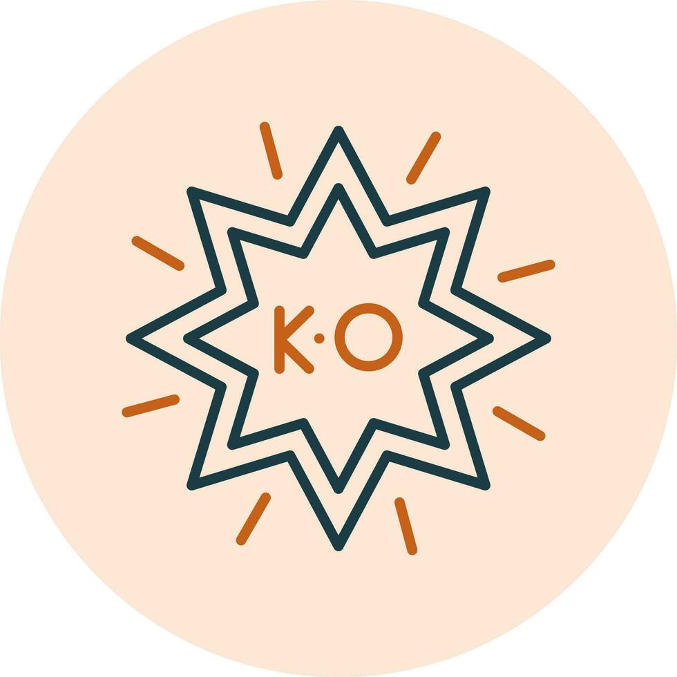 Ko Vector Icon
