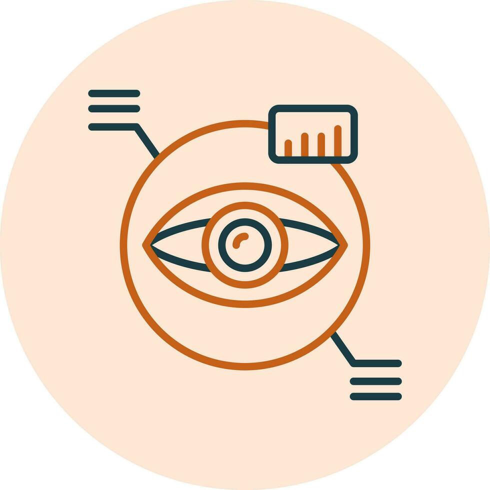 Eye Scanner Vector Icon