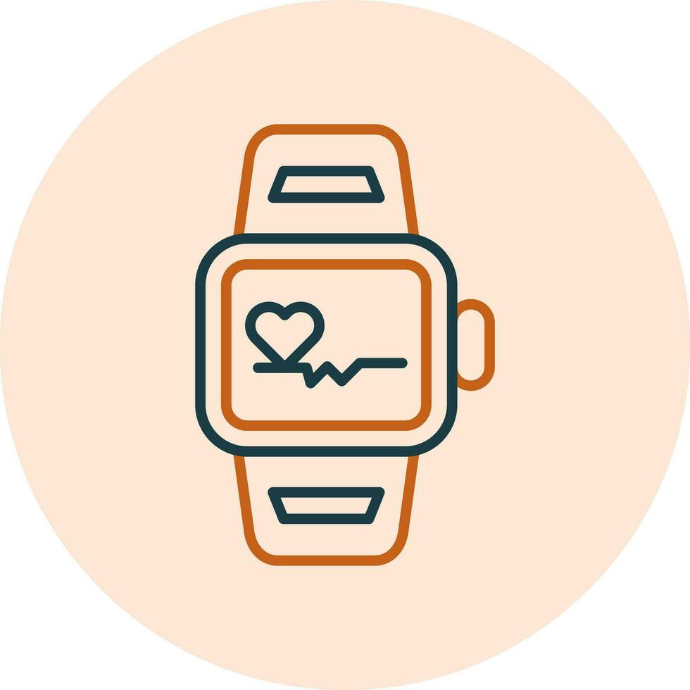 icono de vector de reloj inteligente