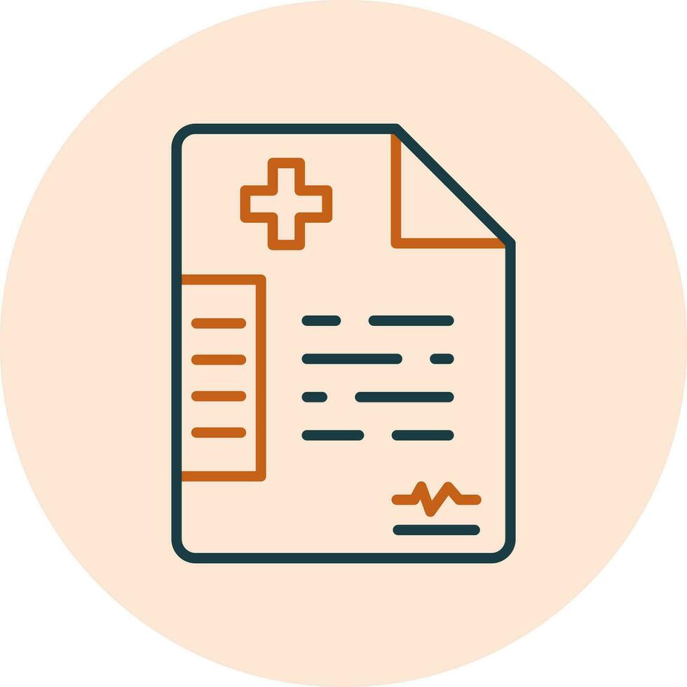 Medical Records Vector Icon