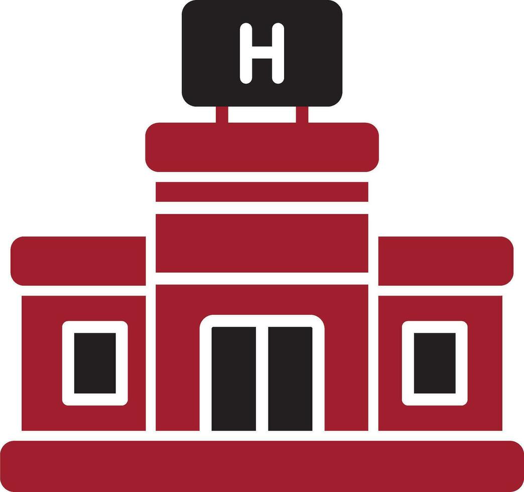 Hospital Vector Icon