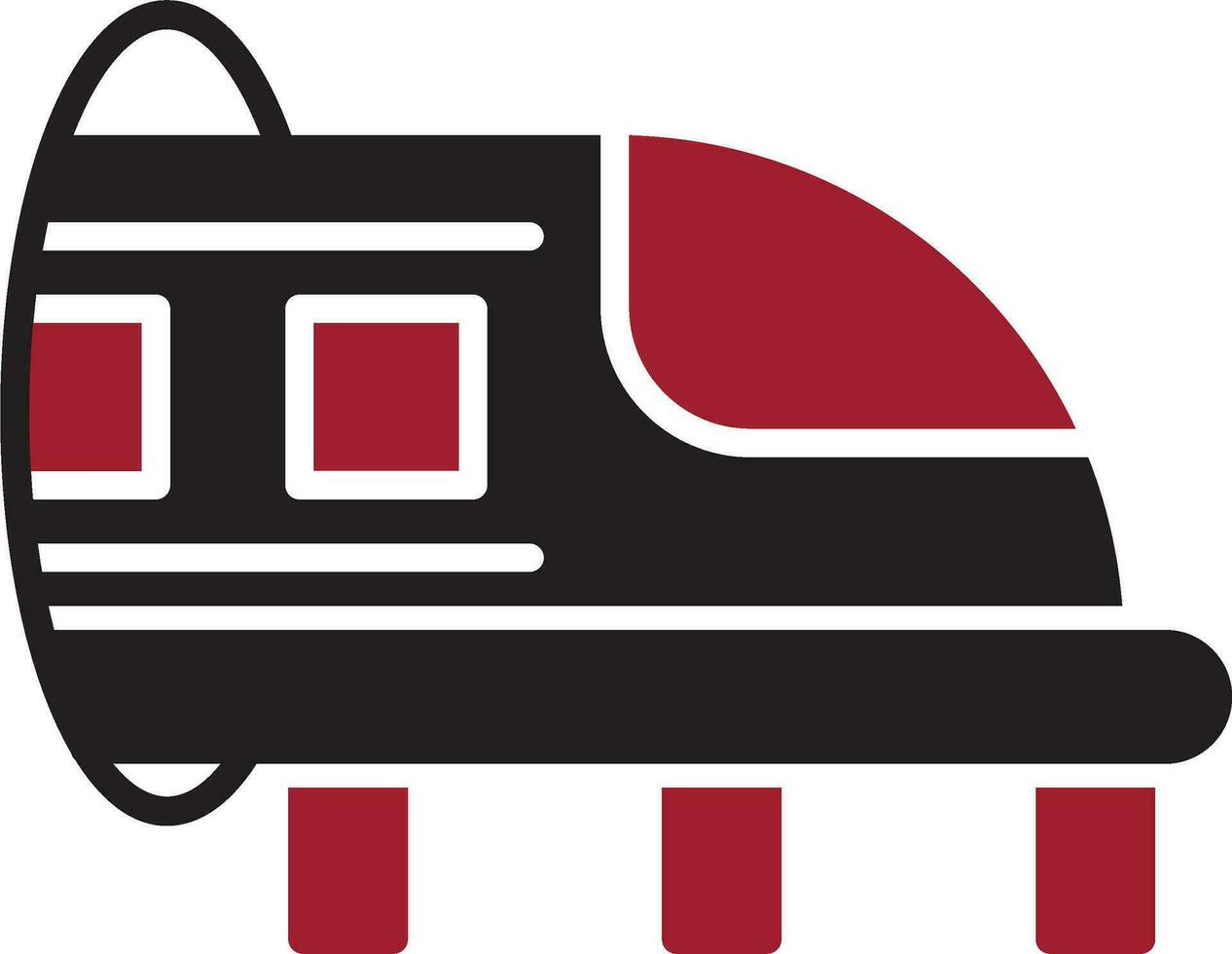 Hyperloop Vector Icon