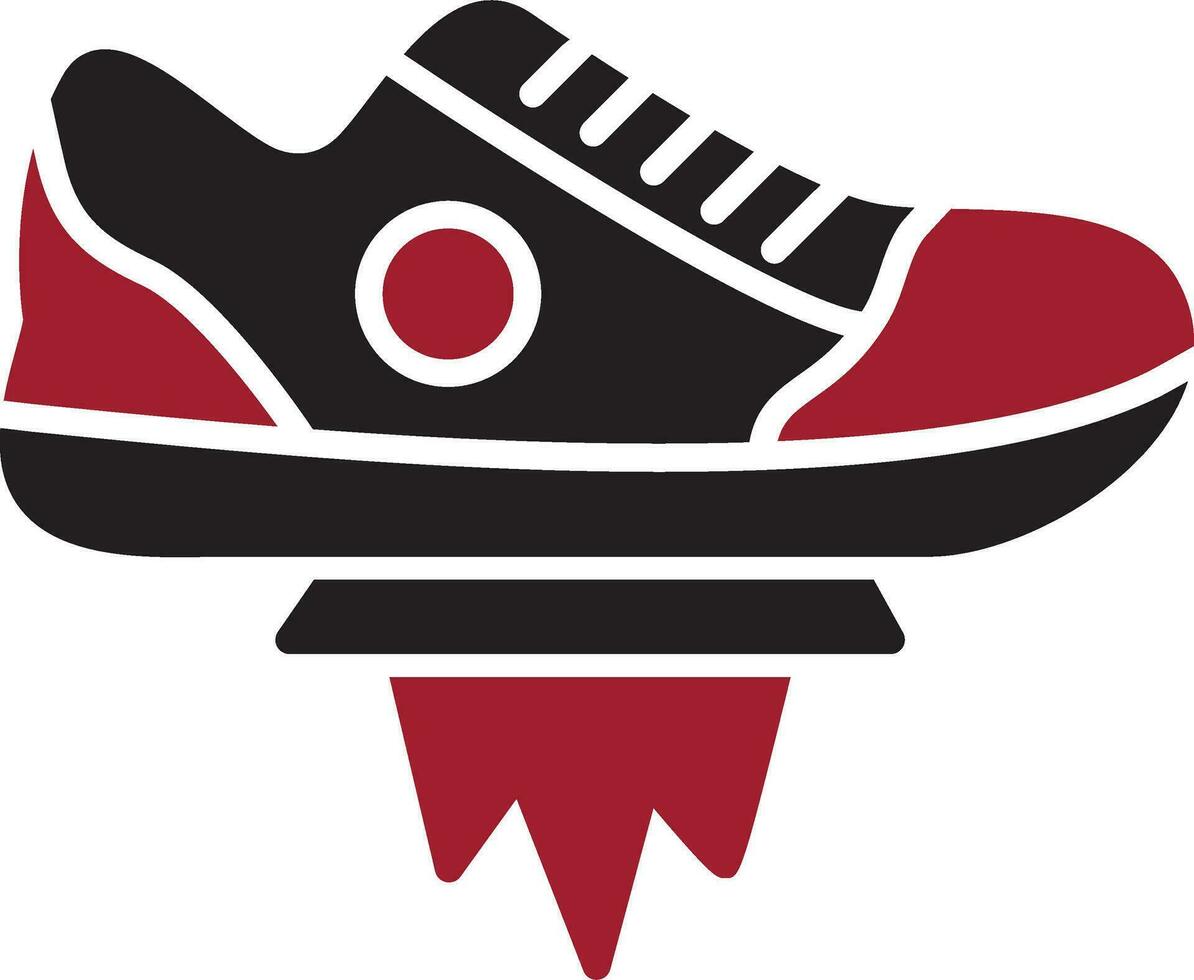 Flying Shoes Vector Icon