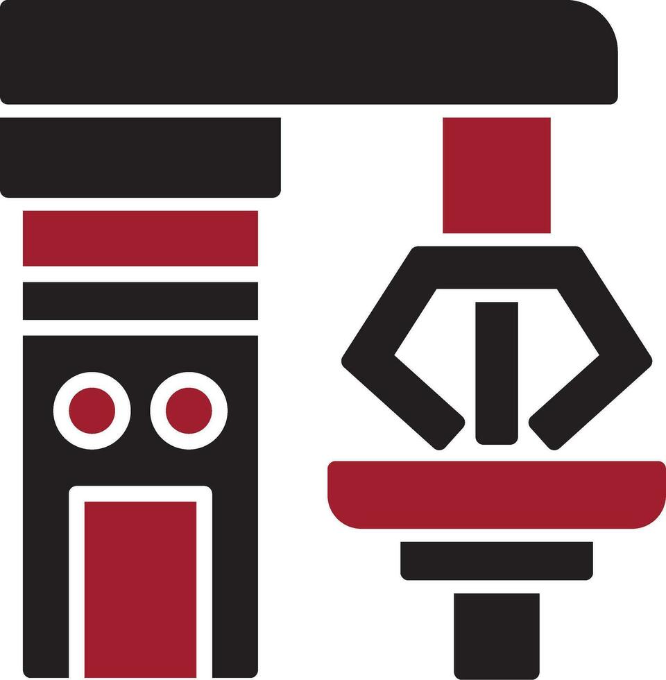 robotic surgery Vector Icon