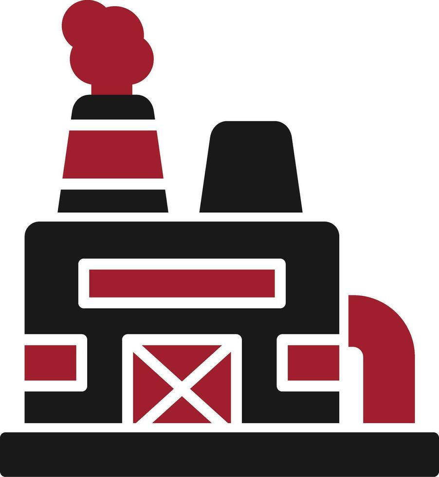 Factory Vector Icon