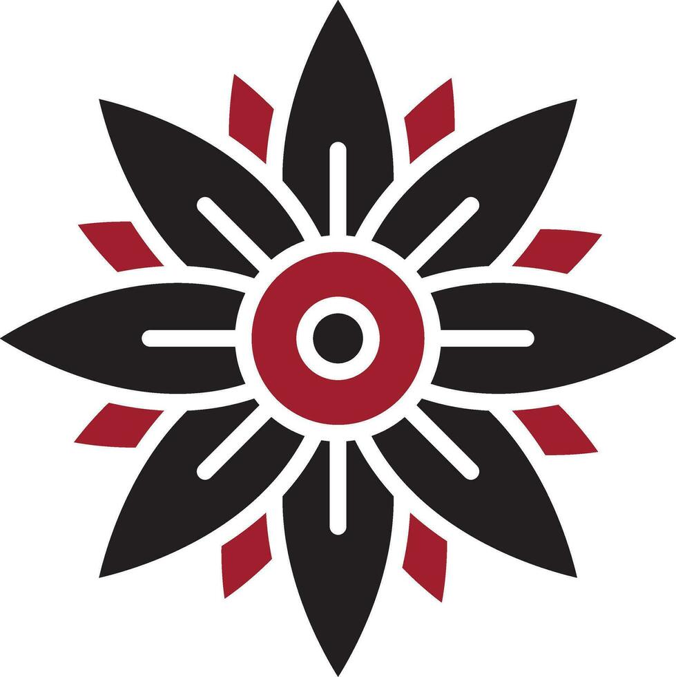 Chrysanthemum Vector Icon