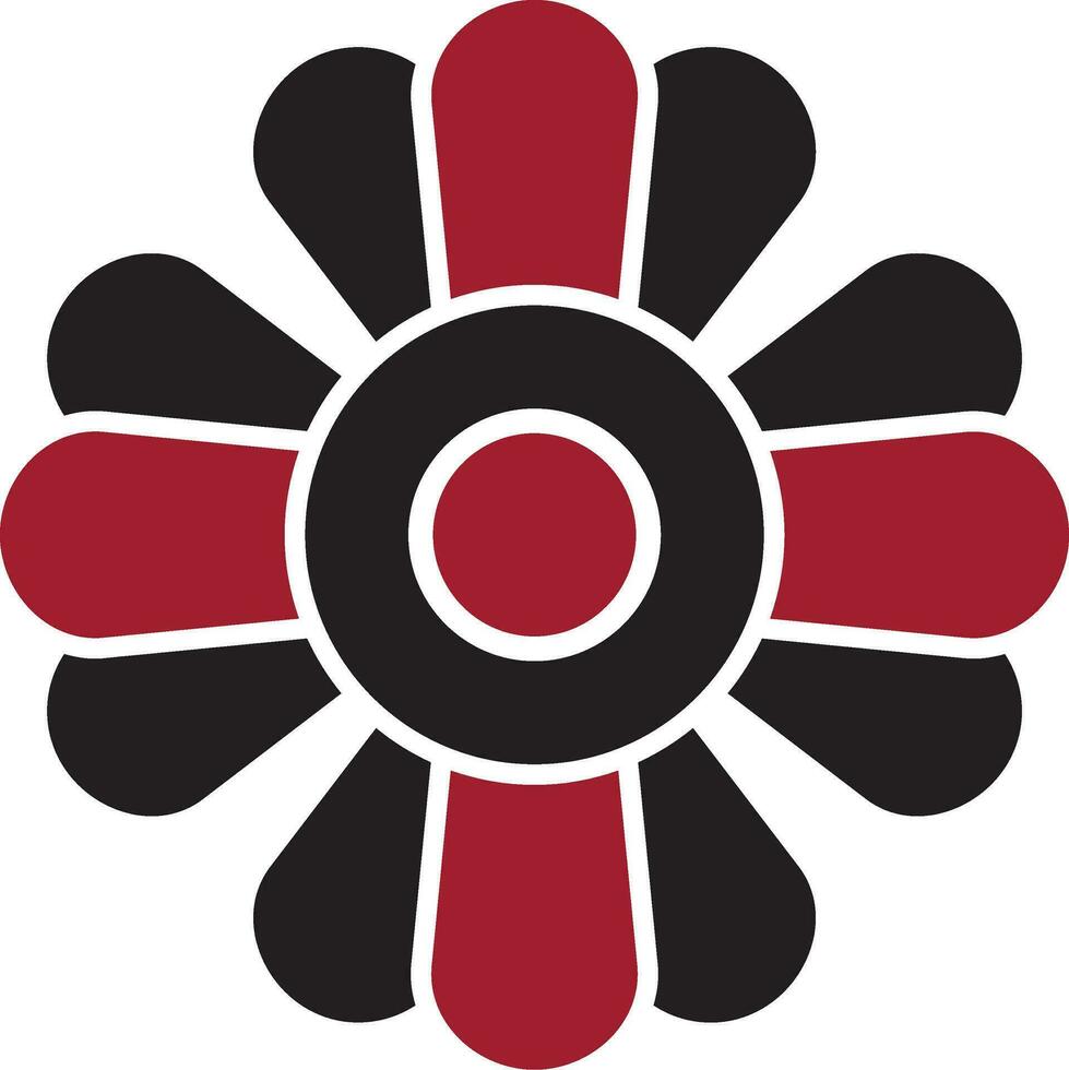 Gaillardia Vector Icon