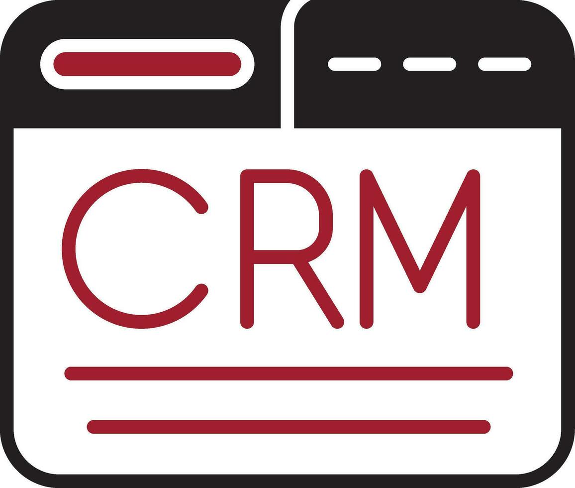 CRM Vector Icon