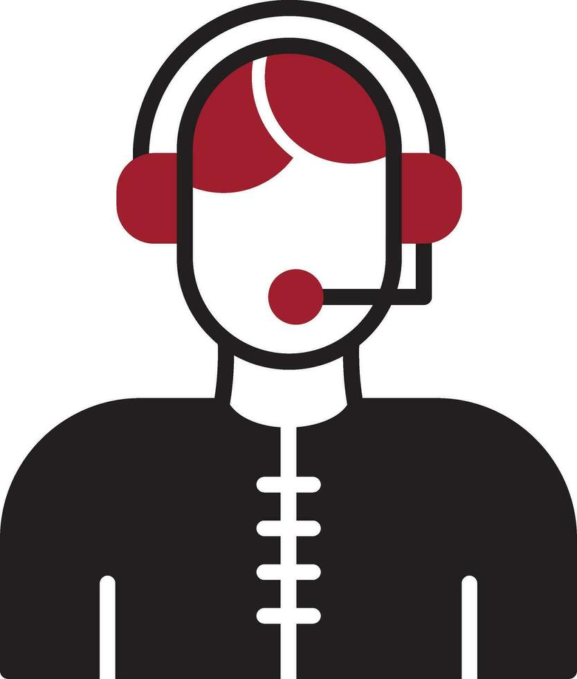 Commentator Vector Icon