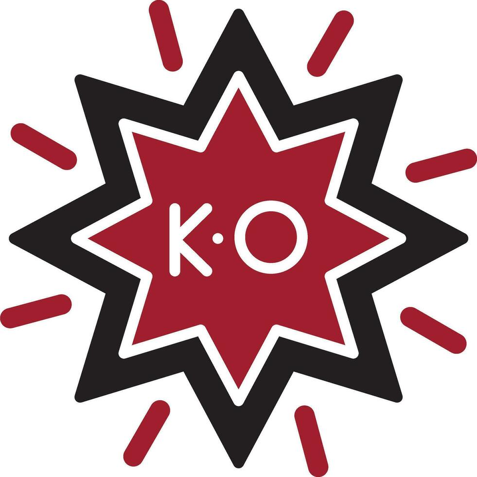 ko vector icono