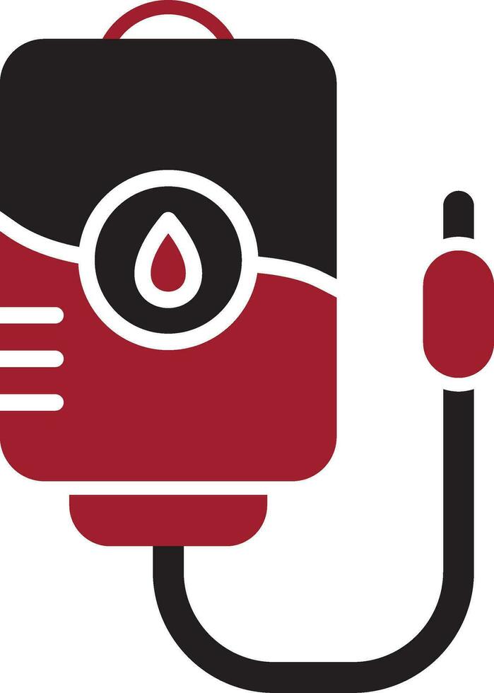 Blood Bag Vector Icon